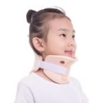 Collier cervicale enfant semi rigide - orthèse médical de traction du cou